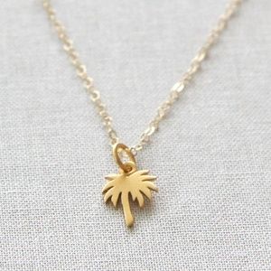 Palm Tree Necklace